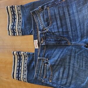 DRIFTWOOD  EMBROIDERED COLETTE JEANS